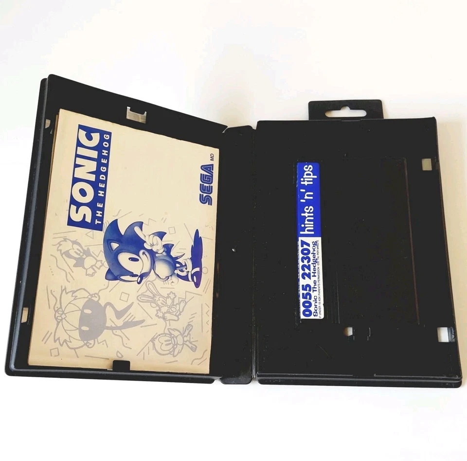 Sega Master System SONIC THE HEDGEHOG Game PAL Blue Label | Complete  - Image 4 of 4