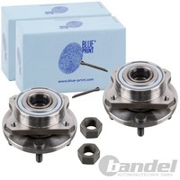2X Blue Print Radlager Vorne Beidseitig Passend FÜR Chrysler Grand Voyager