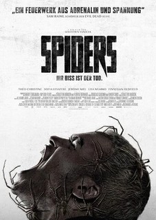Spiders Sam Raimi Orginal A1 Kinoplakat gefaltet
