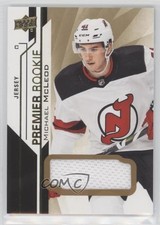 2018-19 Upper Deck Premier Premier Rookie Jerseys Michael McLeod #65 xp6