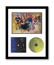 Coldplay Autograph Signed 11x14 Custom Framed CD Photo Music of the Spheres ACOA