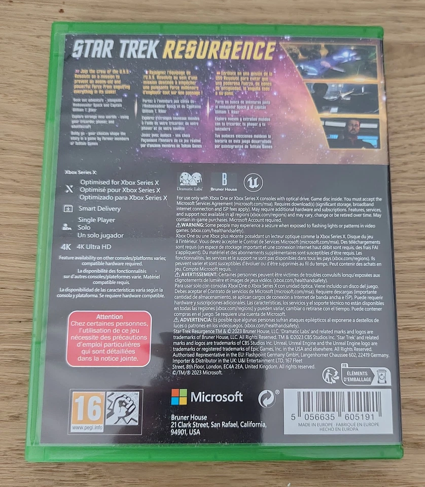Star Trek Resurgence - Xbox Series X/Xbox One - Delisted Game, photo 2 of 3