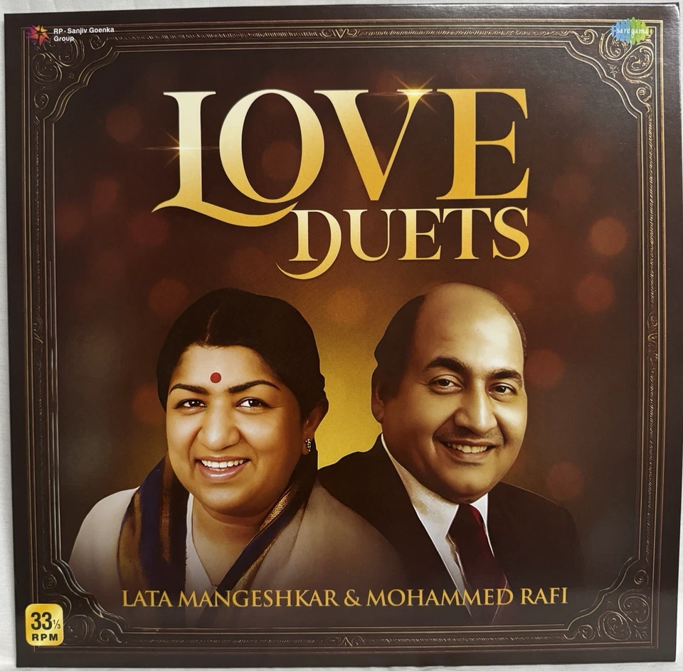 Love Duets Lata Mangeshkar & Mohd Rafi LP Vinyl Record Bollywood Indian Mint - Image 4 of 4