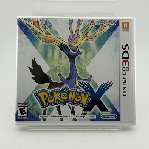Pokemon X Nintendo 3DS Brand New Factory Sealed Free Shipping