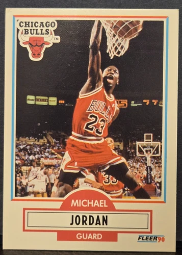 1990-91 Fleer Basketball Michael Jordan #26 NM
