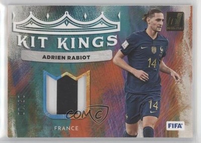 2022-23 Panini Donruss Kit Kings Gold /10 Adrien Rabiot #KK-ARA 11ao