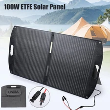 LINEBA 100W PV Mono Solar Panel 18V Battery Charger Home Boat RV Roof Off Grid
