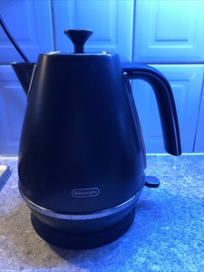 delonghi tea coffee sugar canisters blue