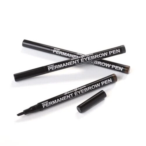 Stargazer Eyebrow Pen Semi Permanent Up To 24hrs Black Brown Vegan