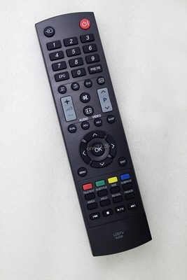 AULCMEET Telecomando Sostituzione per Sharp Aquos 3D HD TV LC-40FG5342E LC-40UG7242K LC-40UI7552K LC-43CFG6001K LC-40FG5242E LC-49UI7352K LC-43UI7352K LC-49CFG6001E LC-49CFG6001K