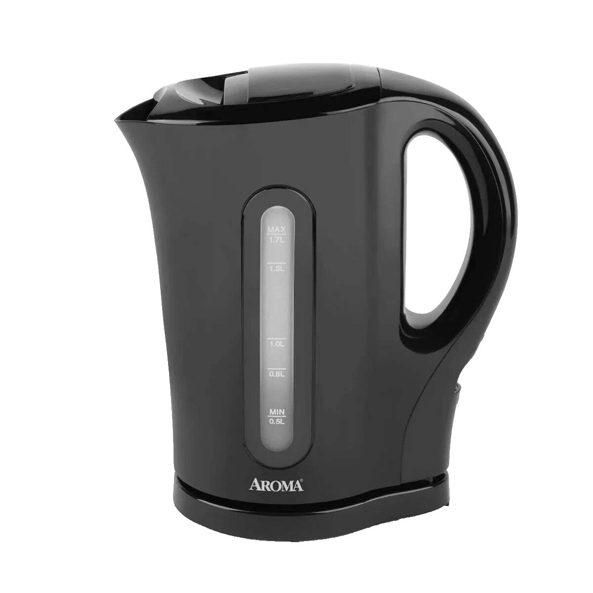 Hervidor eléctrico con cable plástico negro Teteras