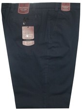 Pantalone uomo taglie forti dalla 57 alla 75 elasicizzato leggero blu scuro RAY