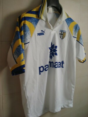 CAMISETA MAGLIA SHIRT AC PARMA PUMA PLAYER MATCH 1997 97 98 ITALIA