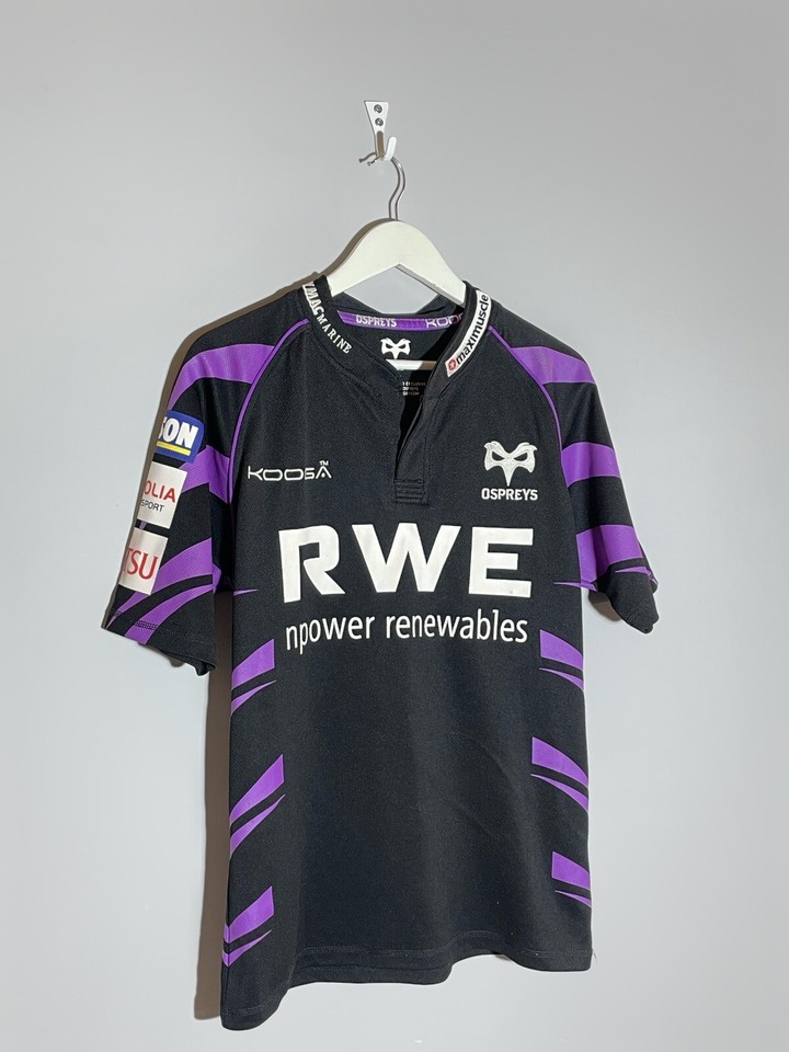 Ospreys Home Rugby Jersey 2010/11 Black Shirt Kooga Trikot eBay