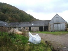 Photo 6x4 Farm at Shieldaig The building supplies bag originates in Turri c2009