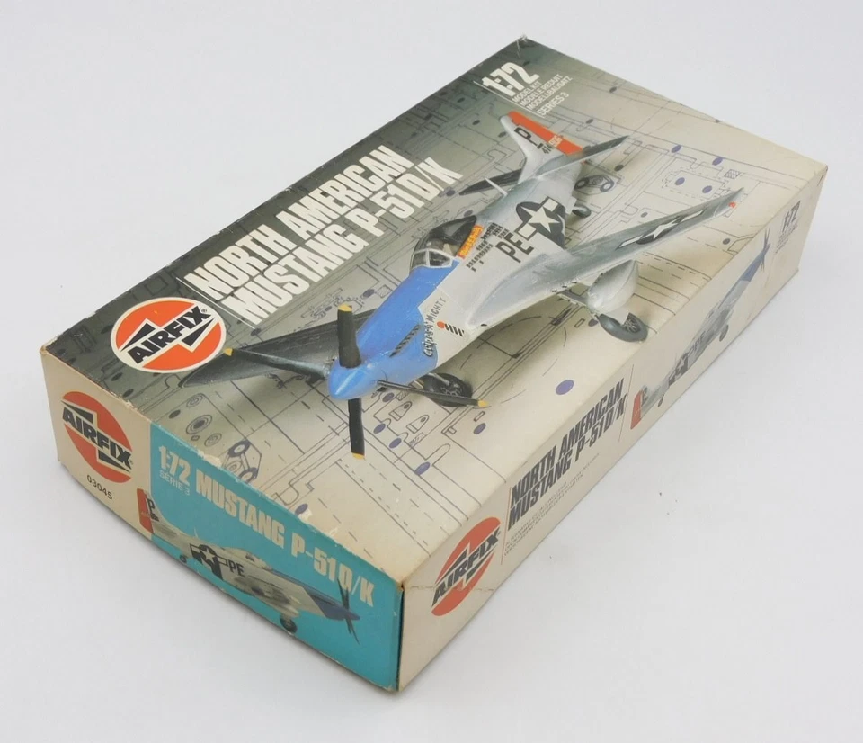 Airfix Army Airplane model kit scale 1:72 Curtiss SB2C + Mustang P51B + P51D/K - Immagine 2 di 4