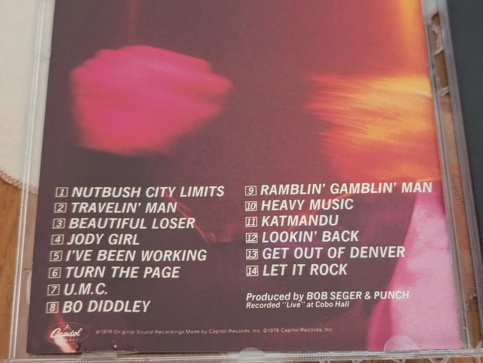 Bob Seger & Silver Bullet Band - Live Bullet - 1976 Nutbush City Limits Travelin - Bild 2 von 4