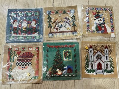 Mill Hills Completed Counted Cross Stitch Lot of 6