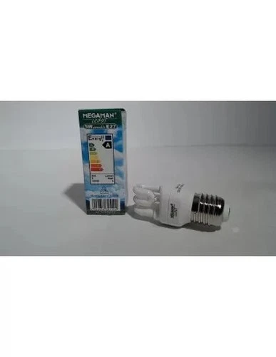 LA FILOMETALLICA Megaman Mm30512 Kurze Fluoreszierende Lampe 5W E27 2700°K Mm30512