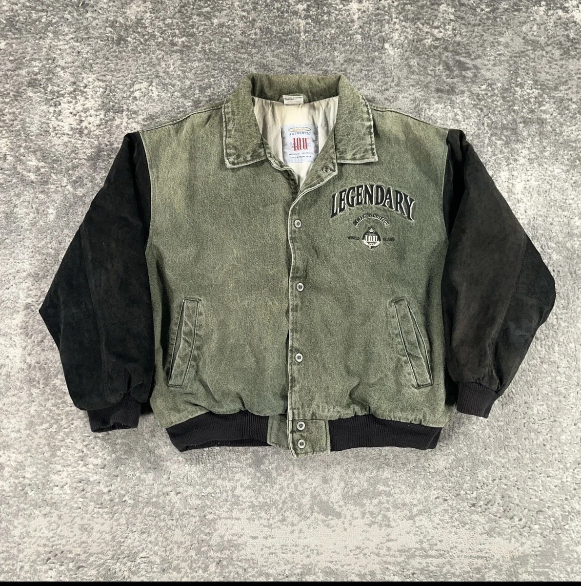 Suede Outer Shell Coats, Jackets & Vests Varsity Jacket for Men