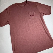 Free Fly Mississippi State Mens Size L Pocket Tee Bamboo Flex Comfort Adventure