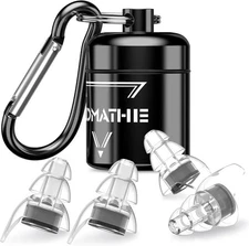 2 Pairs High Fidelity Concert Ear Plugs, Silicone Ear Plugs for Noise Reduction,