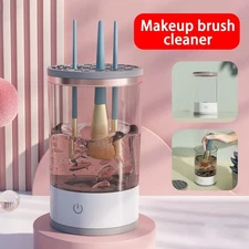 Electric Makeup Brush Cleaner – USB Automatic Rotary Cosmetic Washing Tool