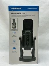 Samson G-Track Pro Professional USB Condenser Microphone w/Audio Interface