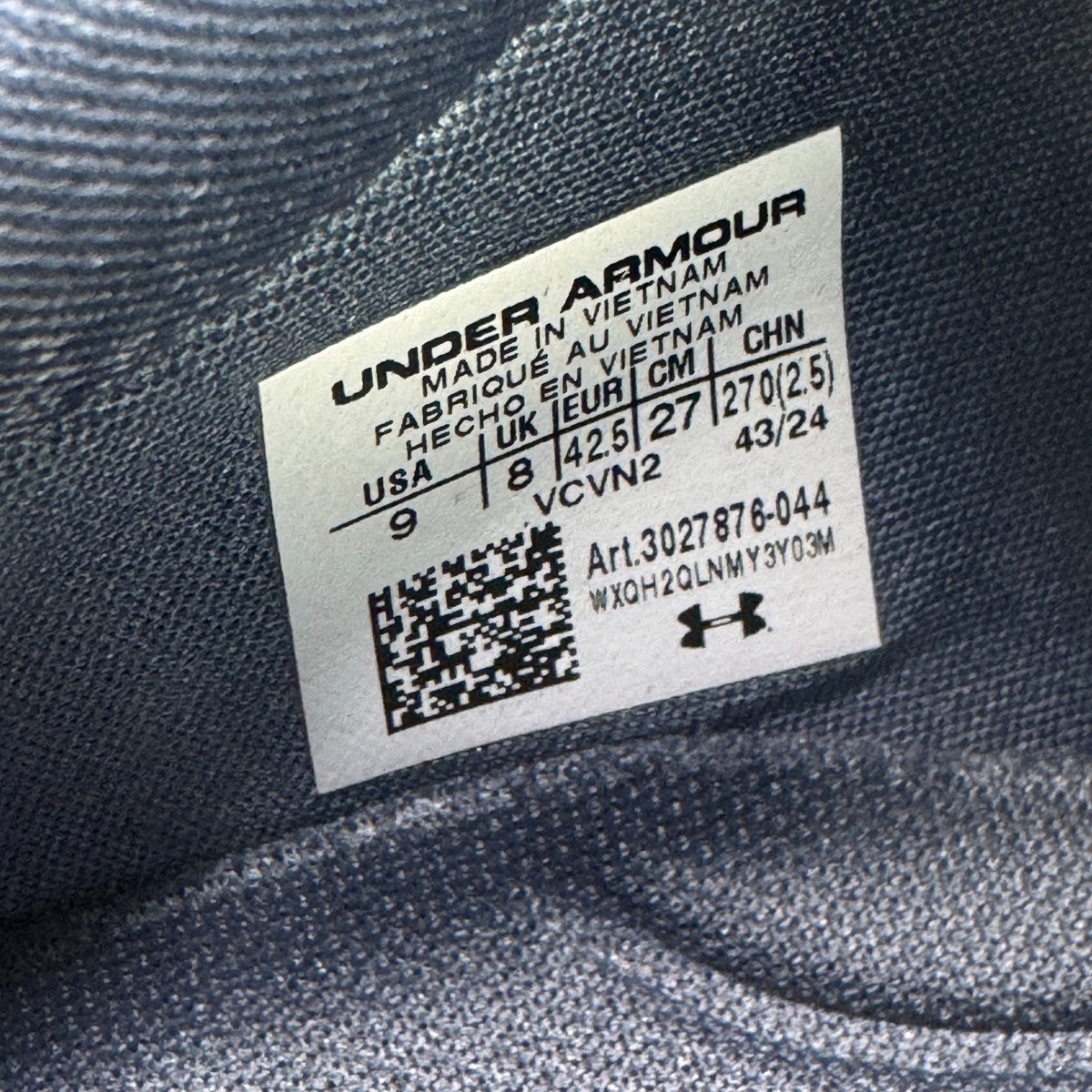 Under Armour Phantom Fore SL Golf Shoes Mens Size 9 Midnight 