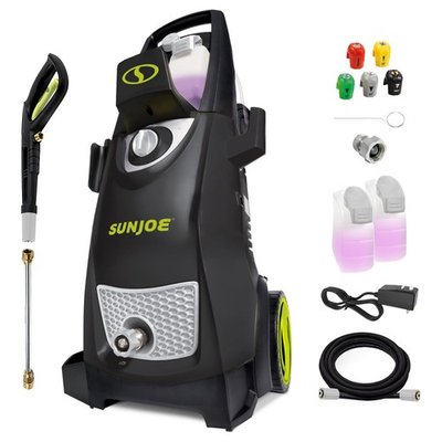 #ad #ad Sun Joe 14.5 Amp 2030 PSI Electric Water Pressure Washer Green Open Box $138.08