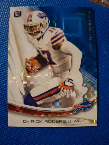 2013 DA'RICK ROGERS TOPPS PLATINUM NFL ROOKIE CARD RC MOJO #119 BUFFALO BILLS - Picture 1 of 2