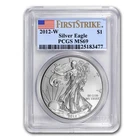 2012-W Burnished American Silver Eagle MS-69 PCGS (FS)