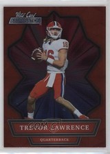 2021 Wild Card Alumination Red Trevor Lawrence #ABC-1 Rookie RC 0p6. rookie card picture