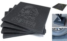 4-Pack RV Jack Stabilizer Pads 12x12x0.75 - Slip-Resistant RV Jack Pads -