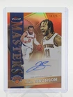 JALEN BRUNSON 2025-26 TOPPS FINEST MASTERS AUTO ORANGE /25 #MA-JR KNICKS Q4094