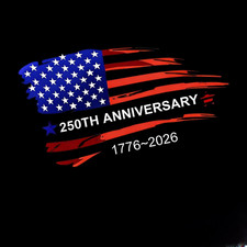 America 250Th Anniversary Decal, 1776-2026 Independence of USA Flag Sticker, Sel