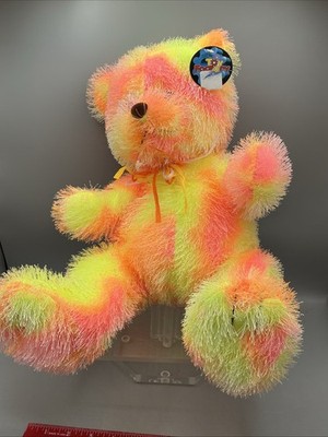  Teddy Bear 2001 コレクション The Bear Factory teddy bear rainbow foot tie dye 2001 plush