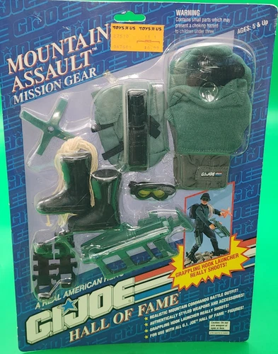 G.I. JOE Hall Of Fame Mountain Assault Mission Gear 1993 Accessories Free Ship