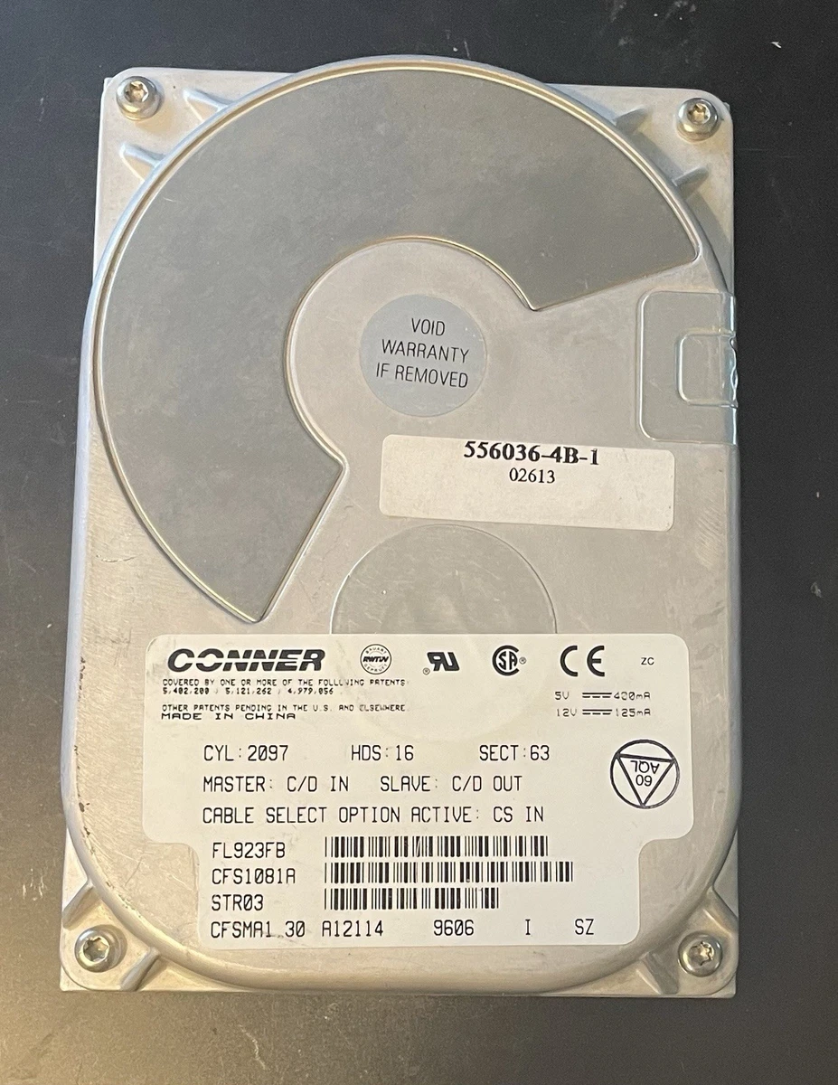 Conner Internal Hard Disk Drives for sale - eBay