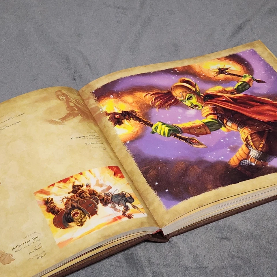 World of WarCraft • The Art of Trading Card Game • Chronicle Book Vol. 1 • HC - Image 2 of 4
