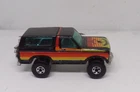 Hot Wheels Ford BRONCO 4 WHEELER Black Vintage 1980 Diecast Hong Kong