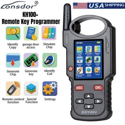 Lonsdor KH100+ Hand-Held Device Smart Remote Progarmmer Detect IMMO Frequency