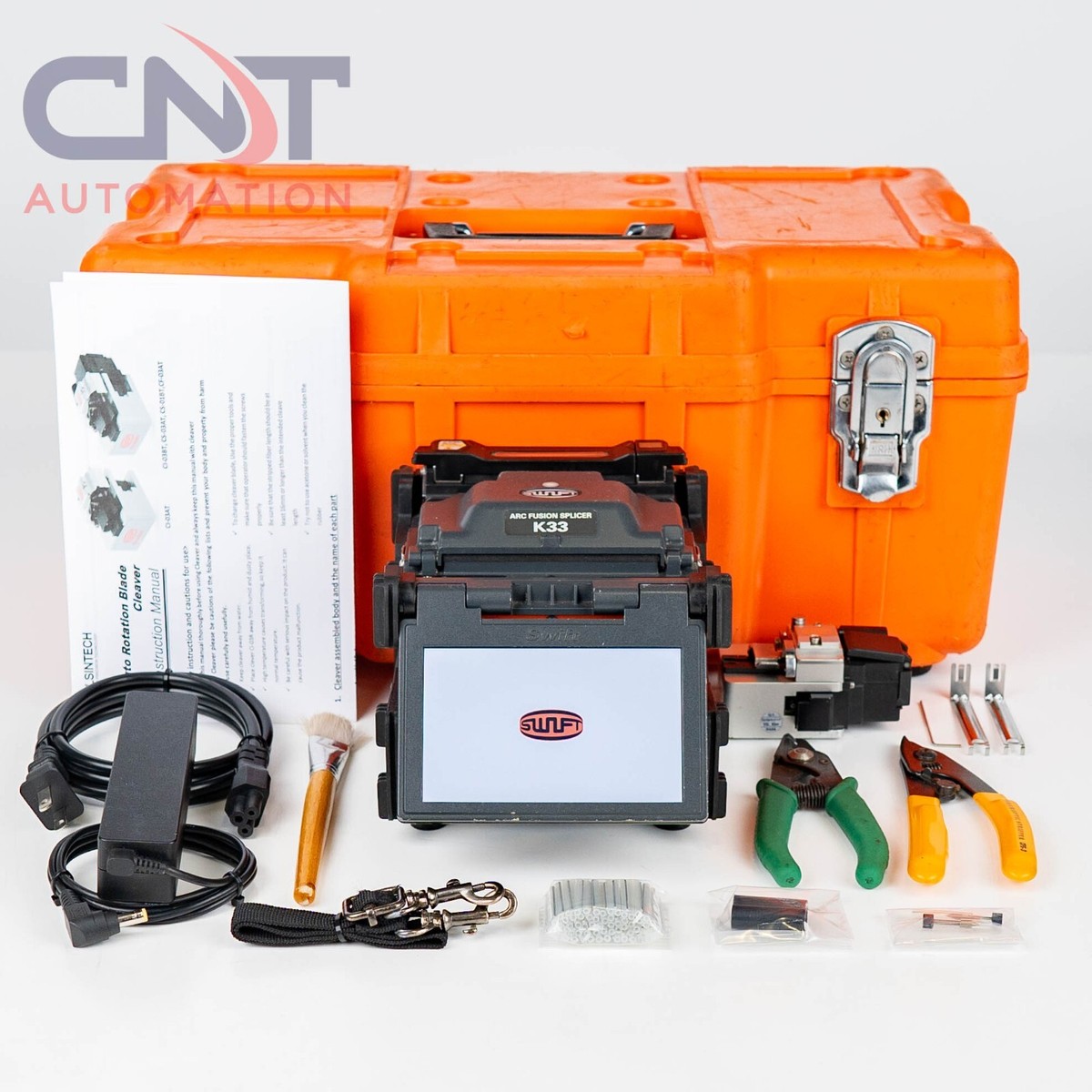 Swift K33 IPAAS Core Alignment Fusion Splicer With Auto Rotation