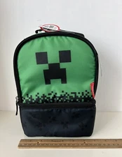 Minecraft Thermos Kids Insulated Dual Compartment Lunch Bag, New with Tags