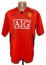 MANCHESTER UNITED 2006/2007 TRAINING FOOTBALL SHIRT NIKE L
