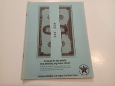Vintage Texaco Co Op Advertising for Radio Newspaper Brochure Mid Century