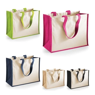 WESTFORD MILL Jutetasche Einkaufstasche Tragetasche Printers Classic Shopper 422