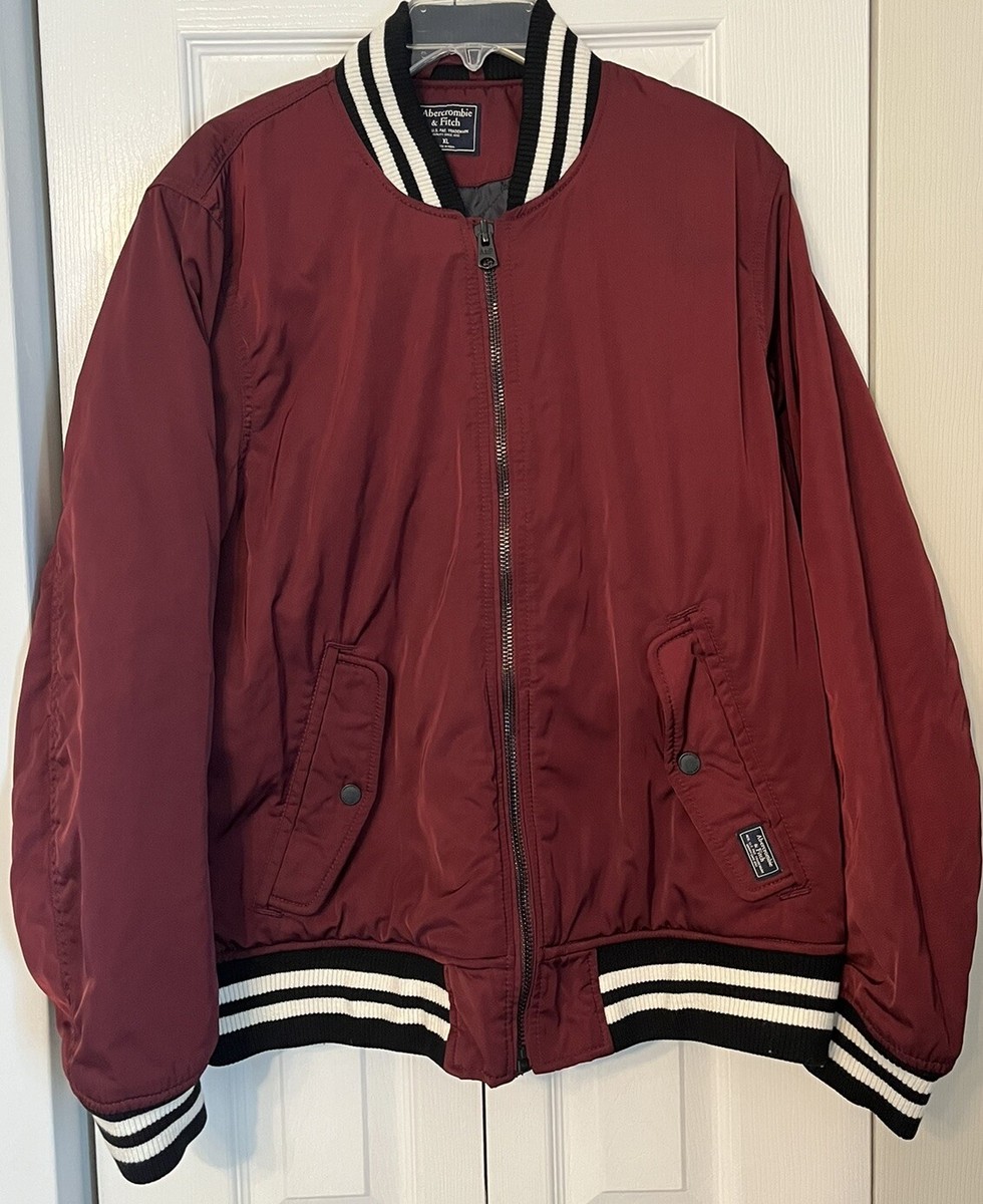 Bomber Jacket Burberry 101 Jacket ABERCROMBIE FITCH Size X Large