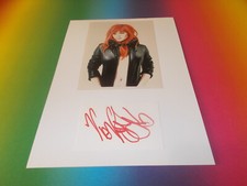 Vanessa Amorosi signed autographed autograph letter card + picture in person