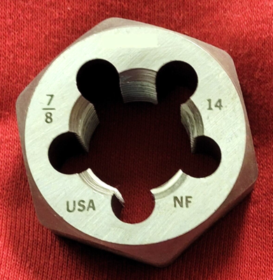 6 Mm Wrench Irwin Hanson #1727 M6 X 1.0 Plug Tap - Metric, Carbon Steel, 4 Flute, Right Hand 4 Flute Carbon Steel Tap - Foto 7